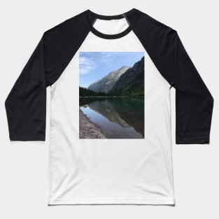 Mountain Reflection in Lake Baseball T-Shirt